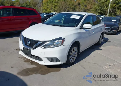 2016 Nissan Sentra S z USA, uszkodzony, nr VIN 3N1AB7AP3GY324758